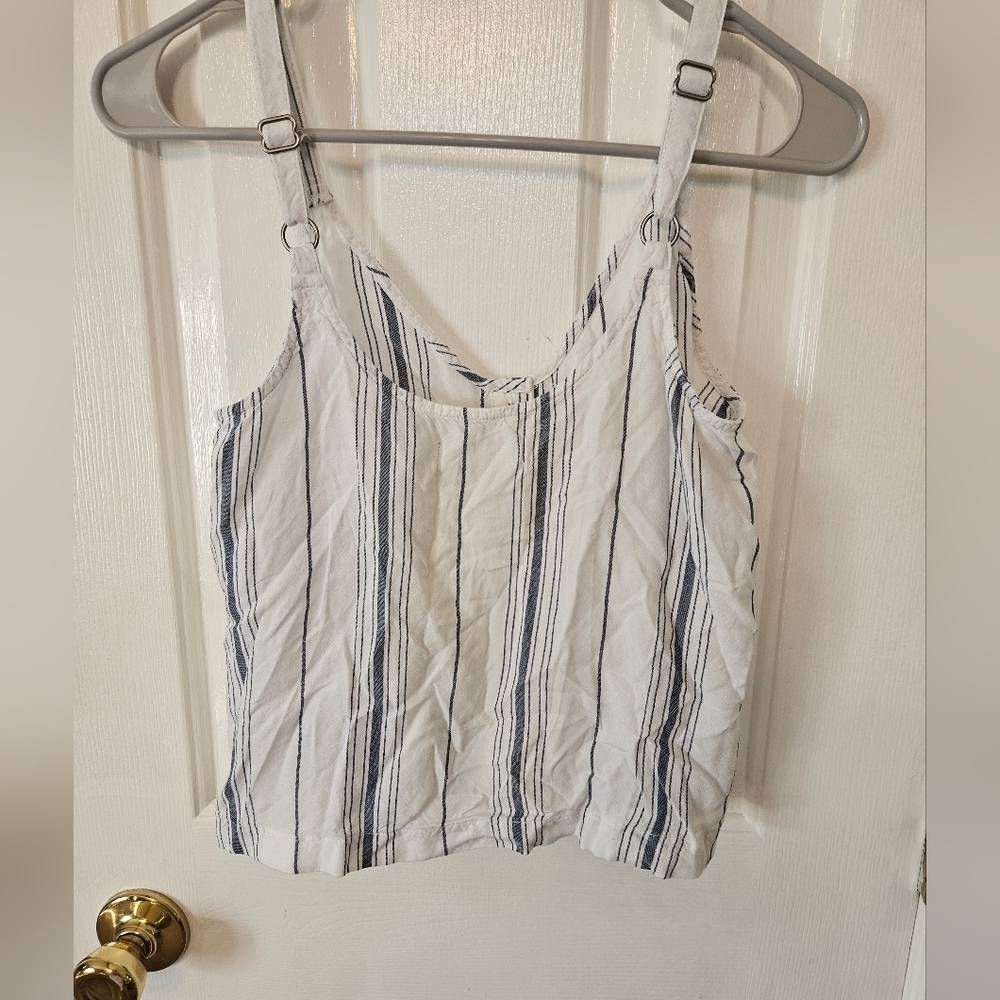 Hollister Crop Tank Top size XS striped - Picture 3 of 3